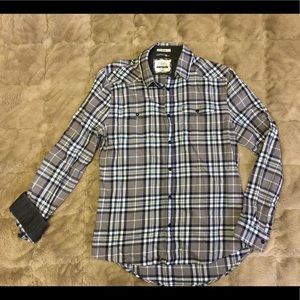 Express Men’s Plaid Shirt